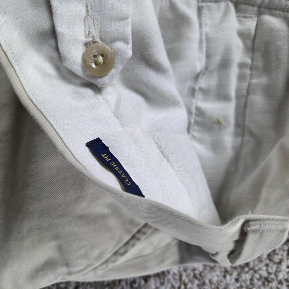 Polo Ralph Lauren Pants Mens 34x34 Beige Classic Preppy - Picture 2 of 7